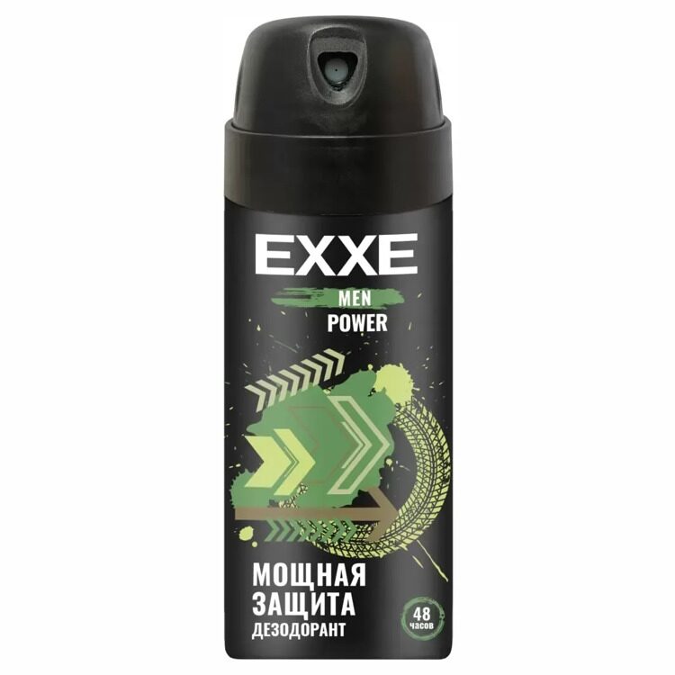 Дезодорант-антиперспирант  EXXE MEN Power,  аэрозоль, 150 мл, Арвитекс