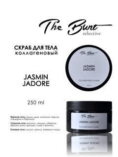 Cкраб для тела THE BUNT коллагеновый, гелевый JASMIN JADORE, 250 мл