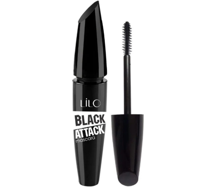 Тушь для ресниц LILO Black Attack, объем и удлинение, 12 г, Белдекоркосметикс