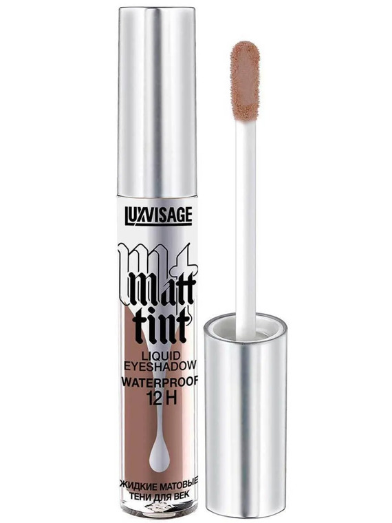 Тени жидкие для век матовые  Matt tint waterproof 12H, тон 109, LUXVISAGE